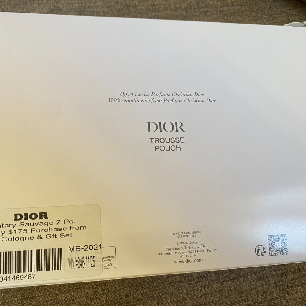 DIOR Navy Blue TROUSSE Pouch SAUVAGE Sample SPRAYS x 3 BRAND NEW - Picture 9 of 10
